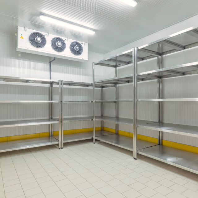 empty kitchen storage