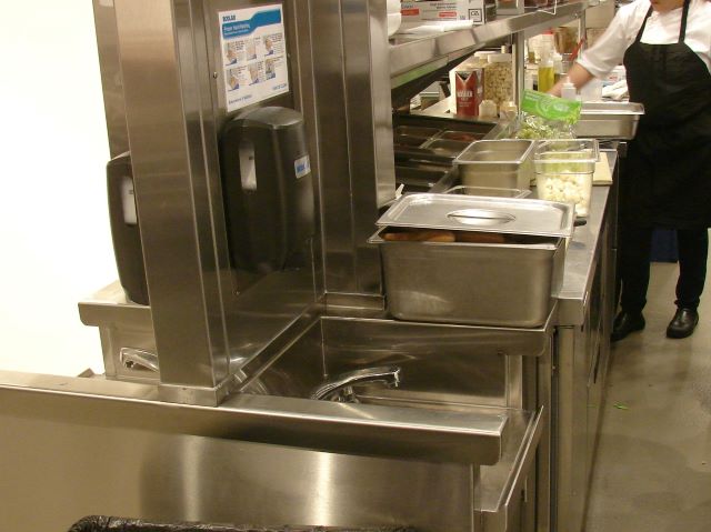 commercial kitchen