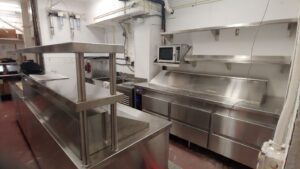 Customizing Stainless Steel Restaurant Service Counters 2 stainless steel kitchen counters