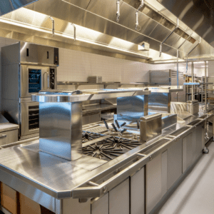 commercial kitchen