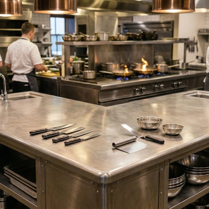 Innovative Custom Stainless Steel Solutions for Restaurants 1 Custome stainless steel fabrication